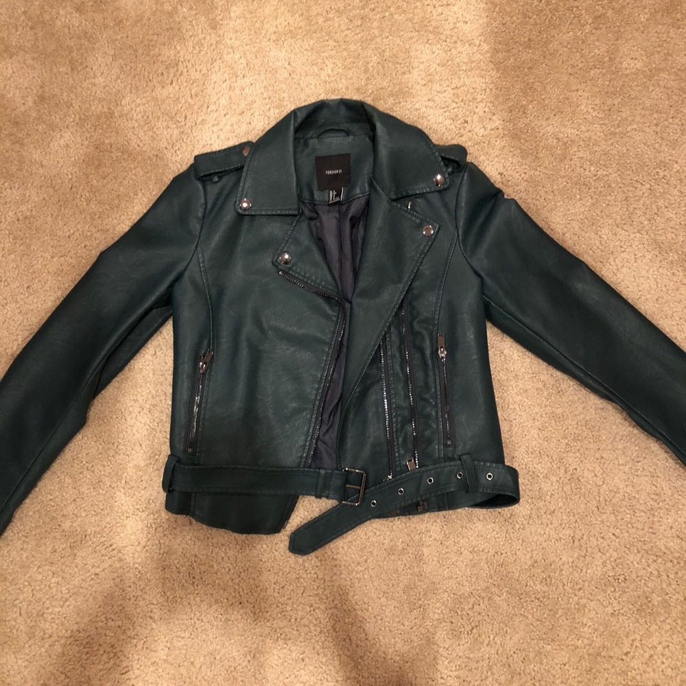 Forever21 faux leather jacket